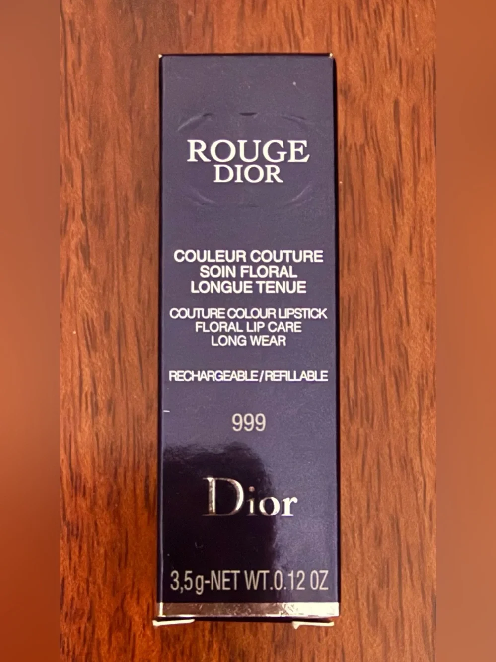 Dior Rouge Couture Lipstick 999 Matte